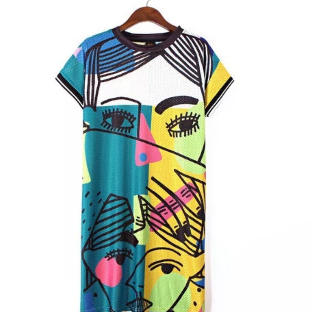 New with tags graffiti dress